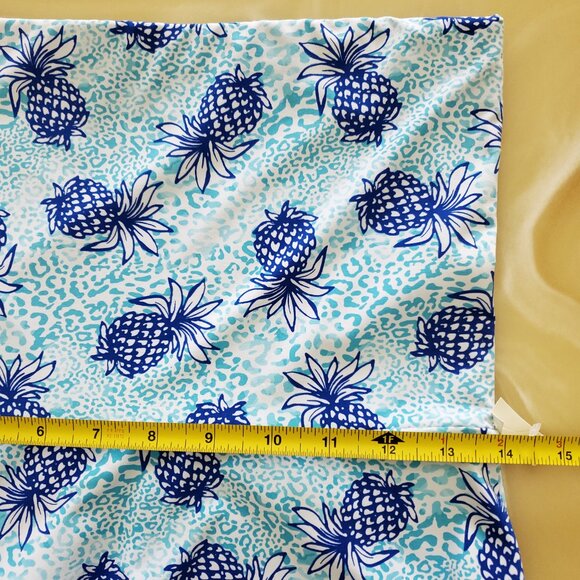 Southwind Apparel UPF 50 Bandeau Swing Sun Athletic Dress Pineapple Print Small - Picture 8 of 12